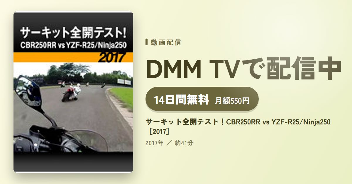 サーキット全開テスト！CBR250RR vs YZF-R25/Ninja250［2017］のアイキャッチ
