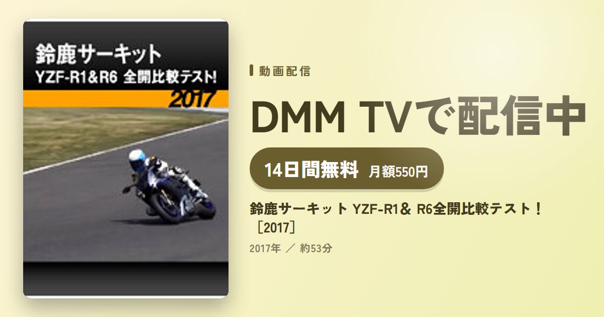 鈴鹿サーキット YZF-R1＆ R6全開比較テスト！［2017］のアイキャッチ