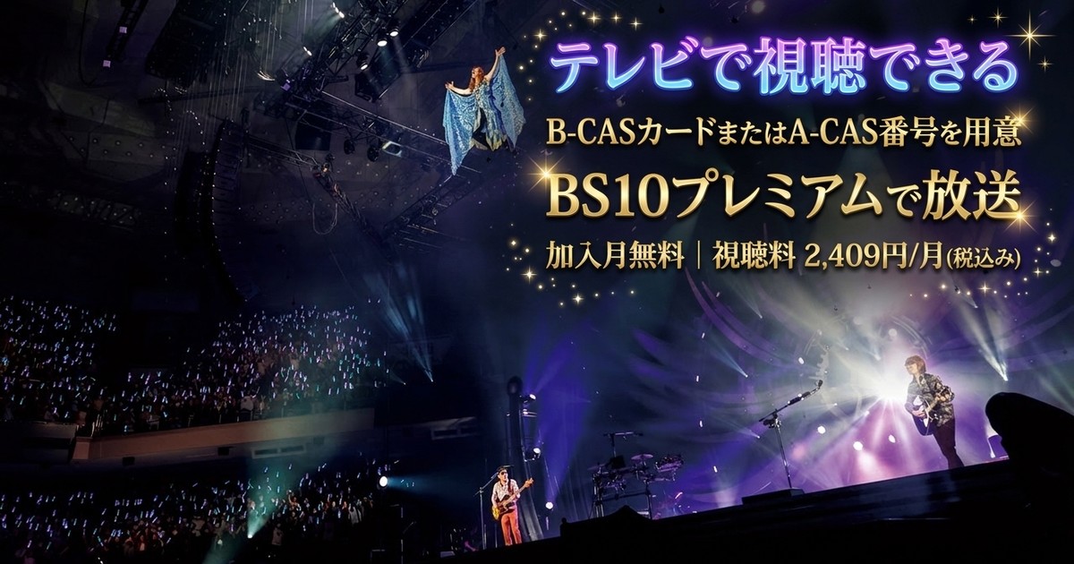 THE ALFEE 2023 Winter Genesis of New World Final 風の時代・冬テレビ放送・見逃し配信視聴方法