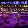 Original Love Tour 2025 “BRIDGE CROSSERS TOUR”テレビ放送・見逃し配信視聴方法