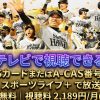 福岡ソフトバンクホークス リーグ優勝記念特番2026テレビ放送・見逃し配信視聴方法
