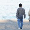 母との散歩