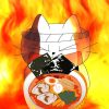 猫ラーメン