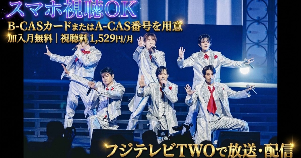 SHOW-WA 2nd Concert Tour 2026“道”大千穐楽テレビ放送・配信視聴方法