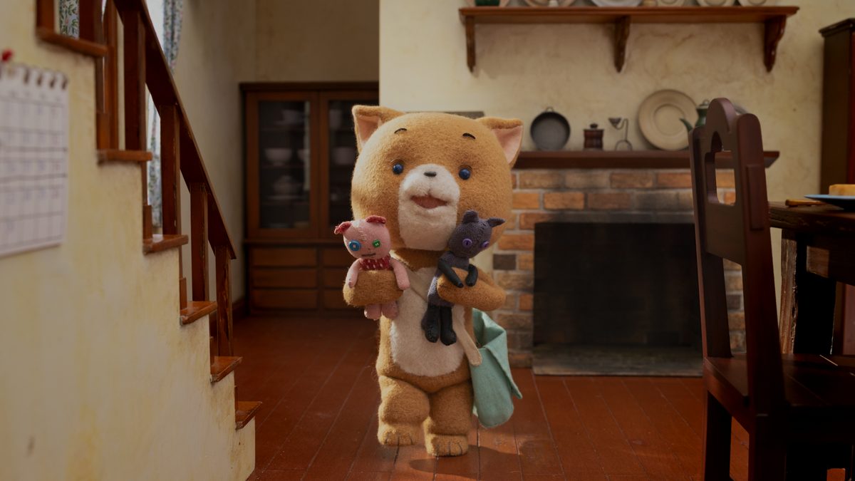短編人形アニメーション　こまねこのかいがいりょこう